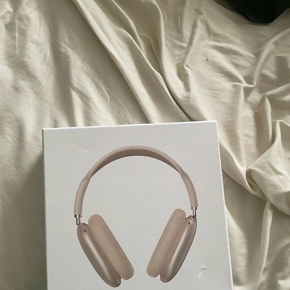 Cream Over-Ear Headphones
